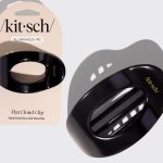 Kitsch flacher Wolkenclip Schwarz - Medium