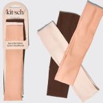 Kitsch Dehnbare Stirnbänder 3er-Set Palisanderholz